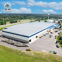 Bâtiment à structure métallique, charpente préfabriquée soudée en H, entrepôt industriel CWB, atelier métallique