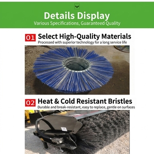 <span class=keywords><strong>Brosse</strong></span> à neige personnalisée avec lame en fil d'acier et poils mixtes en PP - Product Image 6