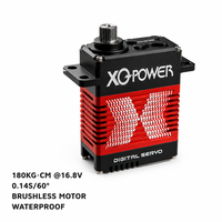 Servomoteur numérique sans balais XQ POWER 100KG 150KG 180KG 16.8V, couple géant, étanche, boîtier en aluminium CNC, servomoteur industriel