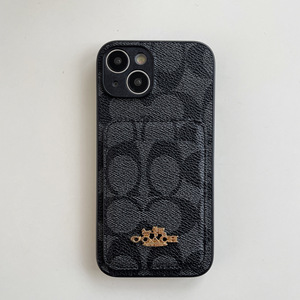 Étui de téléphone tendance en cuir artificiel avec porte-cartes pour iPhone 11 Pro, 12, 13, <span class=keywords><strong>14</strong></span>, 15, 16, 17 Pro Max, 12/13 Mini, Xs Max - Product Image 3