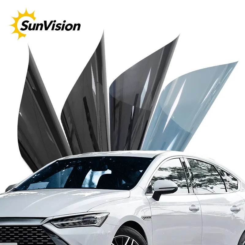 Insulfilm 2ply karbon nano güneş kontrol filmi araba pencere camı stor perde güneş filmi araba için