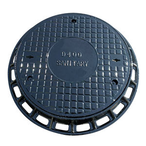 C250 D400 Op Maat Gemaakte Castle Nodulair Gietijzeren Putdeksel Met Slotsysteem Enkele Verzegelde Waterdichte Hoek Ijzeren Frame Multi-Type - Product Image 5