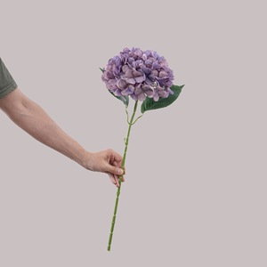 ดอกไฮเดรนเยียประดิษฐ์ CallaFloral สีชมพู สีม่วง สีแชมเปญ สำหรับตกแต่งงานแต่งงาน สไตล์งานฝีมือ - Product Image 2