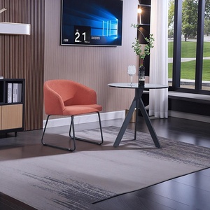 Ensemble table basse en métal design moderne pour petits espaces pour l'entrée dans les zones de réception des bureaux de vente <span class=keywords><strong>d</strong></span>'affaires pour les petits invités - Product Image 2