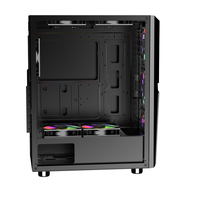 KINPOWER Vente à Chaud Cool Pc Case Full Tower Unique RGB Front Panel Factory Gaming Computer Case
