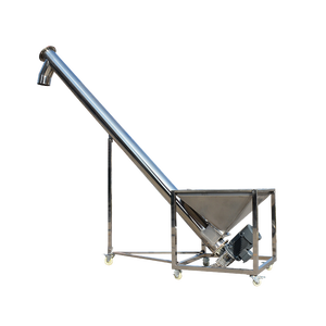 Nuevo Transportador de Tornillo sin Fin Inclinado de Acero Inoxidable para Harina, Azúcar y Polvo Alimentario con Componente de Motor Central - Product Image 2