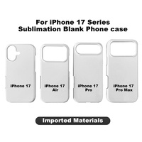 Coque de Téléphone Portable de Luxe à Sublimation 3D Designer pour iPhone 16 15 14 13 Pro Max, Étui Magnétique 2-en-1 à Sublimation pour iPhone 17 Pro Max