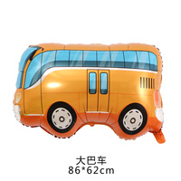 Ballons en forme de grues de chantier, de chariots élévateurs, d'excavatrices, de véhicules d'ingénierie, de camions à béton, de bus, ballons en feuille, globos
