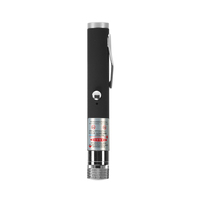 Stylo pointeur laser portable mini USB 532nm vert 650nm rouge avec batterie intégrée