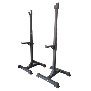 Powerman Fitness entraînement <span class=keywords><strong>de</strong></span> gymnastique à domicile supports <span class=keywords><strong>de</strong></span> squats individuels lourds réglables - Product Image 1