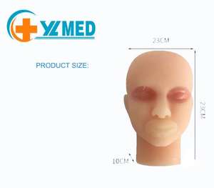 แบบฝึกหัดเย็บผิวหนังสำหรับการฝึกผ่าตัดศัลยกรรมตกแต่งความงาม ใช้สำหรับการฝึกเย็บตาสองชั้นด้วยวัสดุซิลิโคน PVC ทางการแพทย์ - Product Image 2