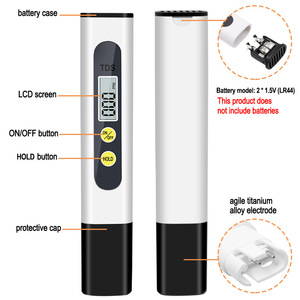 Medidor Digital Profesional de TDS Tipo Pluma Modelo TDS-M2, Resolución de 1 PPM, Rango de 0-9990 ppm, Herramienta Esencial para la Calidad del Agua Potable - Product Image 4
