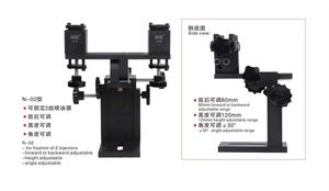 2024 Machine de haute qualité N02 support d'injecteur à rampe commune cadre pince outil Angle réglable pour banc d'essai à rampe commune - Product Image 4