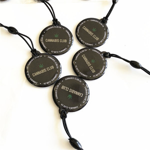 Tùy Chỉnh Key Fob Trong Suốt Huy Hiệu Hành Lý Epoxy <span class=keywords><strong>Rfid</strong></span> Tên - Product Image 3