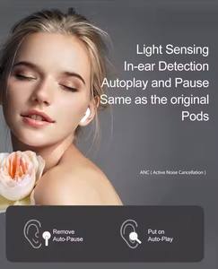 2025年新型 Pro 2 3 ANC ホットセール 純正工場卸売 エア イヤホン Po-ds GEN 2 3 4 ワイヤレスイヤホン インナーイヤーヘッドホン - Product Image 5