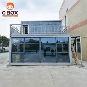 Cbox Casa Contenedor Desmontable Modular Prefabricada Económica de 2 Pisos, Villa, Oficina, Bar, Aula Ignífuga, Hotel, Dormitorio - Product Image 4
