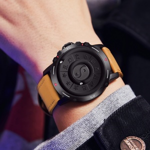 DOM 1737 Boule magnétique Création personnalisée Chic Sports Cool <span class=keywords><strong>Concept</strong></span> Bezel-less Fashion Design Montre homme Bracelet métal - Product Image 4