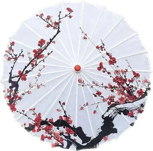 BSBH japanisch chinesisch Papier Regenschirm Kinder Diy Zeichnung benutzerdefinierter Regenschirm Druck Hochzeit Dekoration Papier Regenschirm persönlich