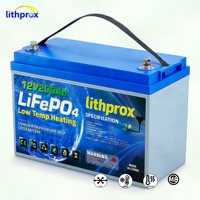 Batería de tracción para montacargas eléctrico 12V 200AH LiFePO4 de grado automotriz con ciclo de vida prolongado para transpaleta eléctrica FCC CE RoHS UN38.3