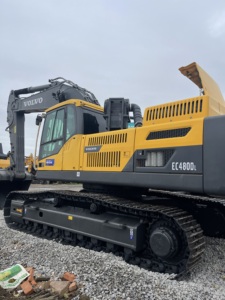 Excavatrice sur chenilles Volvo EC480DL d'occasion, 48 tonnes, moteur d'origine, faible consommation de carburant, travaux lourds, exploitation minière, construction - Product Image 1