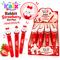 Stylos gel kawaii en forme de chat KAIX, 0,5 mm, mignons, style dessin animé, vente en gros pour étudiants et enfants