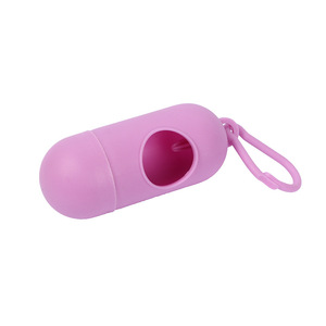 Distributeur de sacs à ordures non toxiques en plastique, étui de transport, porte-distributeur de sacs à excréments pour chiens, accessoires propres pour chiens - Product Image 2