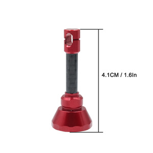 Soporte para carrete de pesca de aleación de aluminio de 41 mm para <span class=keywords><strong>cañas</strong></span> giratorias Daiwa <span class=keywords><strong>Shimano</strong></span>, color rojo - Product Image 5
