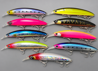 Leurre flottant 110mm/20g pour pêche en mer, leurre dur longue portée, vente en gros d'usine, leurre réaliste, nouvelle couleur, pour poissons d'eau salée