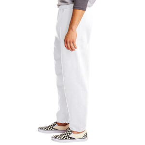 Wholesale OEM Winter Casual Comfortable Trackpants Blank Sweatpants Custom Jogging Pants Printing Fleece <strong>White</strong> Sweat <strong>Jogger</strong> Men - Product Image 3