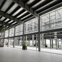 Bâtiments préfabriqués en structure acier pour entrepôts, usines, écoles, appartements - Utilisation commerciale/industrielle, structure en acier, garantie 1 an