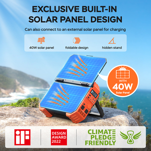 1600 Wát năng lượng mặt trời Máy phát điện trạm cho cắm trại & khẩn cấp năng lượng lưu trữ ngoài trời/trong nhà sử dụng <span class=keywords><strong>2025</strong></span> xu hướng bán chạy nhất - Product Image 6