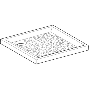 BASTIA 90x90 <b>Square</b> Shower Tray H. 7-Turned <b>Tool</b> Product - Product Image 3