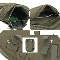Pochette Molle de Haute Qualité, Sac d'Hydratation Tactique pour la Chasse, Pochette d'Hydratation 3L pour Gilet de Chasse, Sacs d'Équipement