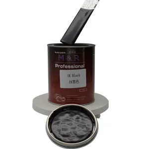 Hight Quality Acrylic Refinish Paint 1K Black Spray Paint For Car color paint