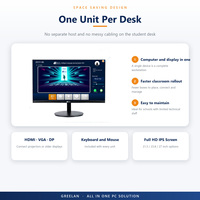 PC Todo en Uno de Escritorio Intel Core I7 14ª Gen. Solución Completa para Laboratorio de Idiomas, Enseñanza Interactiva, No Requiere Servidor