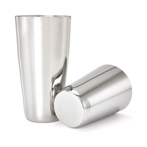 Nhà Máy Giá Thép Không Gỉ Pháp 600Ml 700Ml Boston Cocktail Shaker Set Dùng Một Lần Thanh Công Cụ Cho Các Thanh Kim Loại Xây Dựng - Product Image 3