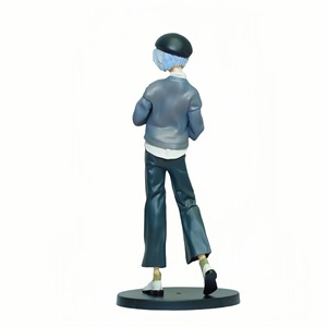 Figurine de collection <span class=keywords><strong>Rei</strong></span> <span class=keywords><strong>Ayanami</strong></span> EVA Bleue du film Neon Genesis Evangelion, en résine écologique, pour décoration de Noël - Product Image 6