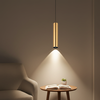 Lustre LED linéaire moderne à télécommande, suspension pour plafond haut, en aluminium, éclairage décoratif pour hôtel et salon