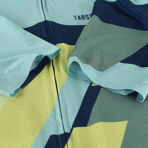 Tarstone新しいカスタムロゴサイクリングジャージーポリエステル昇華サイクリングトップスプロメンズバイクシャツ - Product Image 3