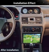 Autoradio multimédia Android 9 pouces 4G DSP 8 cœurs avec GPS, navigation, CarPlay, écran partagé, lecteur vidéo pour Mitsubishi Pajero 1991~1999