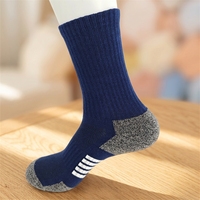 Chaussettes de sport pour hommes, prix d'usine, design personnalisé, tricotées, écologiques, séchage rapide, évacuation de l'humidité, pour la course à pied