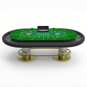 Mesa <span class=keywords><strong>de</strong></span> Póker Profesional para Juegos <span class=keywords><strong>de</strong></span> Casino, Mesa Ovalada Personalizada, Clásica, Premium, Antigua, Texas Hold'em, <span class=keywords><strong>de</strong></span> Lujo, en Venta - Product Image 1