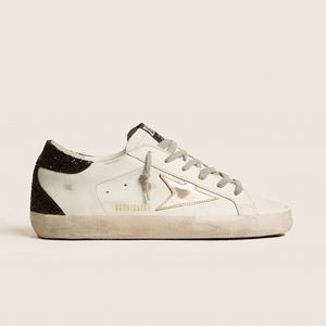 Zapatillas Deportivas Vintage con Diseño de Estrellas, de Cuero Genuino, Transpirables, Ligeras, con Cordones, Ajuste Cómodo, para Primavera, Verano e Invierno - Product Image 1