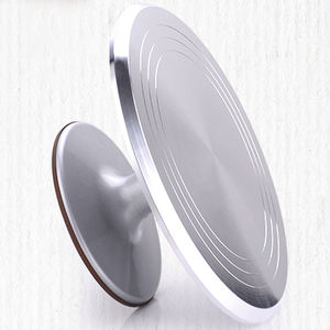 ขาตั้งเค้กหมุนได้ อลูมิเนียมสีเงิน คุณภาพสูง ขายส่ง - Product Image 4