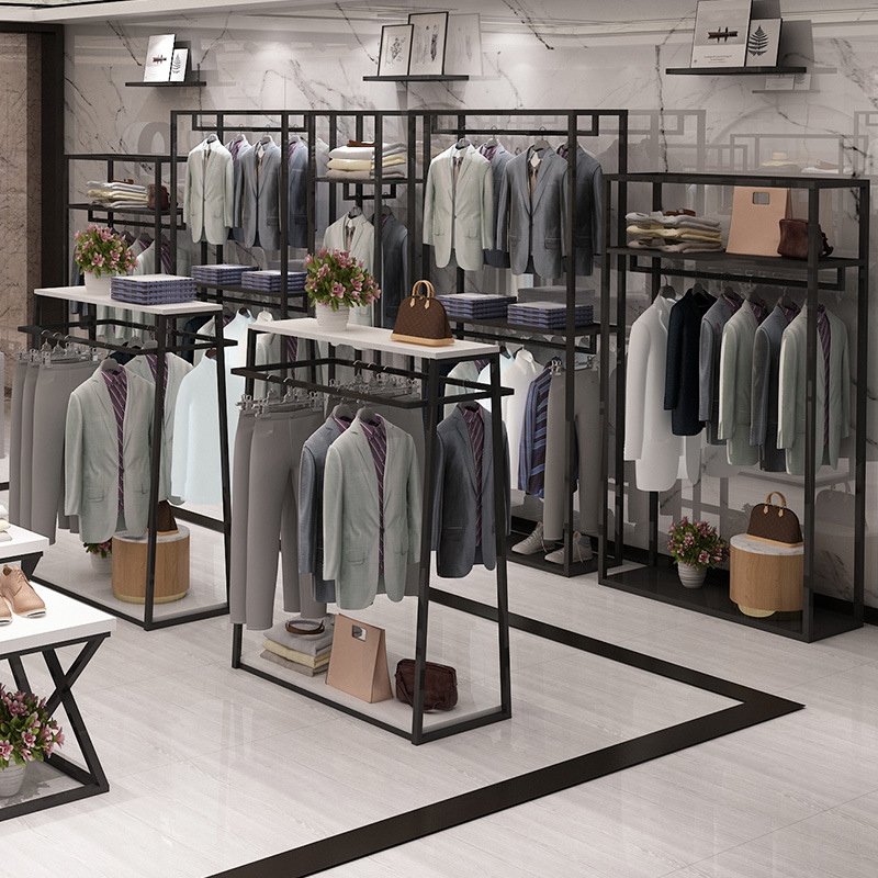 Buy Freestanding garment display rack for sale with Custom Designs Alibaba