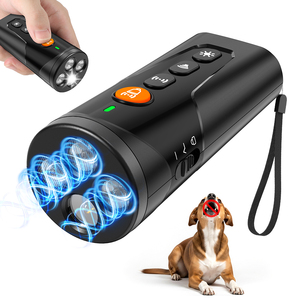 Répulsif à ultrasons pour <span class=keywords><strong>chien</strong></span> haute puissance 3, portable, 23 pieds, dispositif de dissuasion d'aboiement à ultrasons pour correcteur de comportement des animaux de compagnie - Product Image 1