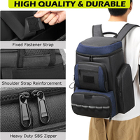 Sac de sport étanche avec compartiments de protection, portable et durable, idéal pour le pickleball, parfait pour garder l'équipement en sécurité sur les terrains