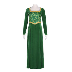 Set Costume Cosplay di Ume Echo per Donne Adulte, Abito <span class=keywords><strong>Verde</strong></span> in Poliestere e Completo per Giochi di Ruolo - Product Image 3