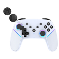 Control Inalámbrico Honcam con Sensor de Movimiento y Vibración RGB para Consola Nintendo