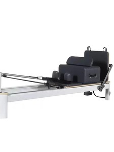 ProReach Pilates Core Bed Reformer Blanc |   Support réglable en alliage d'aluminium durable pour usage commercial et domestique, idéal pour studio de yoga et tutorat privé - Product Image 2